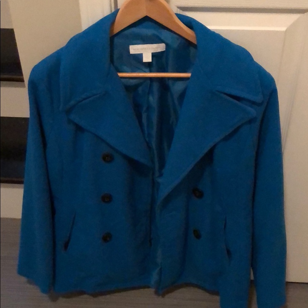 Turquoise Blue Jacket